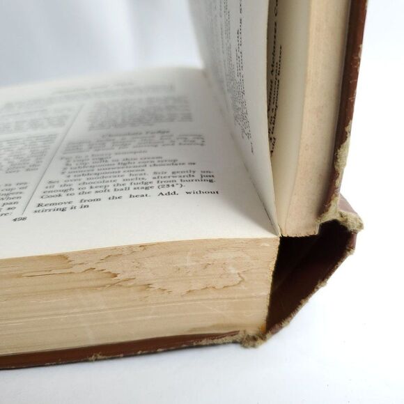 Vtg 1965 The Fannie Farmer Cookbook 11th Ed HC Wilma Lord Perkins - Picture 11 of 11